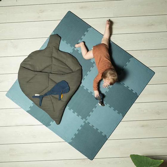 Play Mat Puzzle 100x100cm blue
