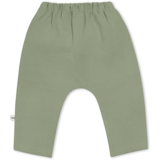 Pants Luis in organic sweat sage green